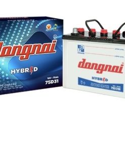 BÌNH ẮC QUY ĐỒNG NAI 75D31R (12V-75AH)