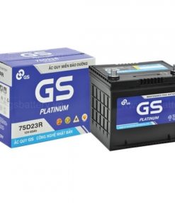 Ắc quy GS MF 75D23 R/L (12V-65Ah)